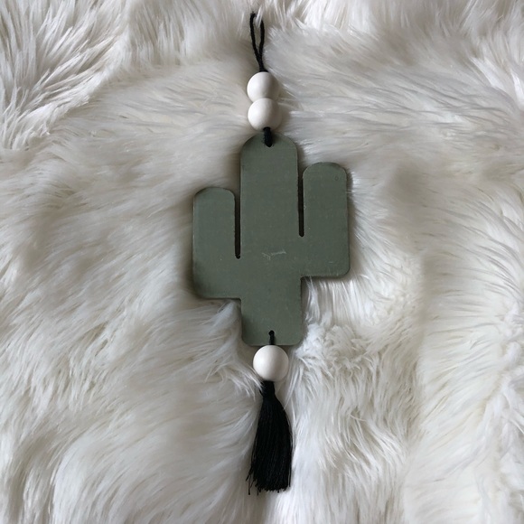 Other - Cactus wooden wall hanging